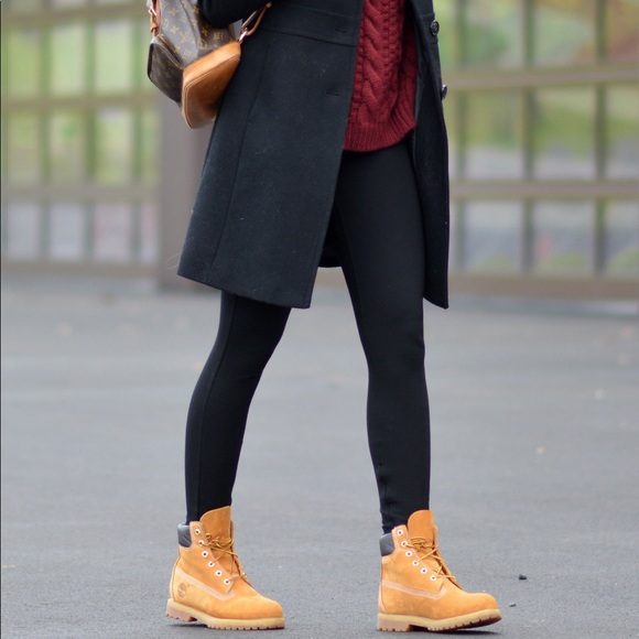 Timberland Black Leggings Sz 